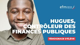 Concours Contrôleur des Finances Publiques Hugues est admis  EFM Fonction Publique [upl. by Nythsa]