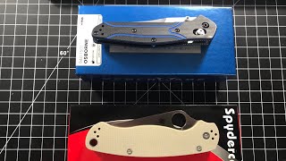 Spyderco PM2 20CV amp Benchmade 9401501 Unboxings CLASSICS in 20CV [upl. by Lise821]