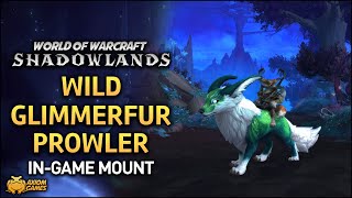 WoW Shadowlands  Wild Glimmerfur Prowler Mount [upl. by Lletnohs]