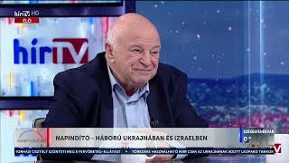 Háború Ukrajnában és Izraelben  Nógrádi György 20240105  HÍR TV [upl. by Aicnerolf]