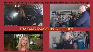 Monroe County District Attorney Sandra Doorley entitled traffic stop [upl. by Suki]