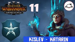 WAR WITH VLAD amp ISABELLA  Total War Warhammer 3 IE Part 11 KATARIN Campaign [upl. by Eelrebma]