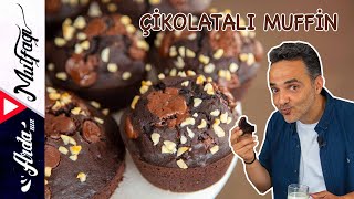 Çikolatalı Muffin  Çikolatalı Mini Kek  Ardanın Mutfağı [upl. by Nitsyrc]