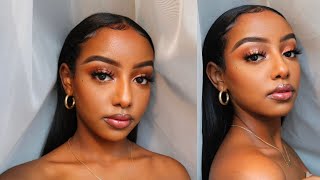 EASY GLOWY MAKEUP TUTORIAL  2019 SUMMER LOOK [upl. by Alberto]