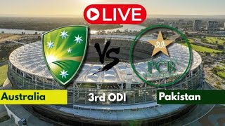 Pakistan vs Australia  3rd ODI Match Live  Intense Cricket Showdown [upl. by Rehtnug]