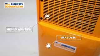 Andrews Dehumidification Launches Brand New FD40 Dryer [upl. by Bernj715]