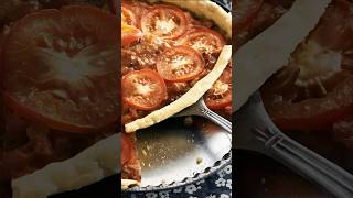 Tarte à la tomate et au thon  shorts recette cuisine tutorial [upl. by Srednas]