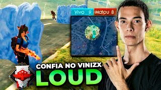 SALVOU A LOUD OLHA O QUE O VINIZX FEZ NO FINAL DESSA RANQUEADA FREE FIRE [upl. by Kobi]