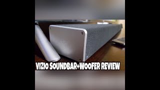 Vizio 36quot 21 Soundbar and woofer review Model SB3621NE8M [upl. by Ynove]