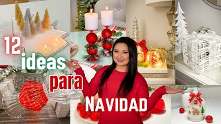 iDEAS para DECORAR en NAVIDAD 2024  Christmas Decor ideas 2024 [upl. by Nomannic]