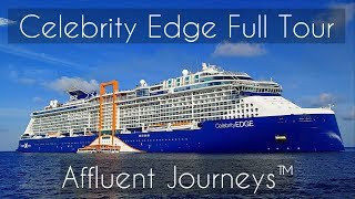 Celebrity Edge Full Tour [upl. by Ihcehcu820]