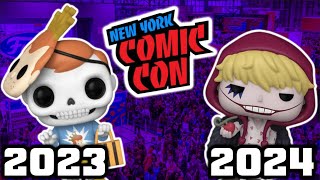 Was NYCC 2024 Better Than 2023 Funko Exclusives [upl. by Idnic]