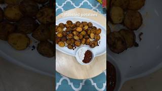 Roasted potatoes at homecooking recipe food [upl. by Salli]