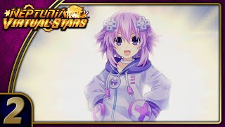 Neptunia Virtual Stars  Gameplay Time  Part 2 PS4 Lets Play Blind [upl. by Llerrom]