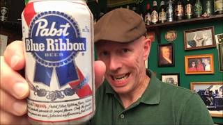 PBR Pabst Blue Ribbon Beer Review by A Beer Snobs Cheap Brew Review [upl. by Ile]