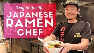 Day in the Life of a Japanese Ramen Chef [upl. by Kayla]