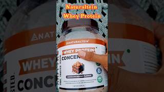 Naturaltein Whey Protein Unboxing amp Review 🫙 Flavoured [upl. by Danczyk]