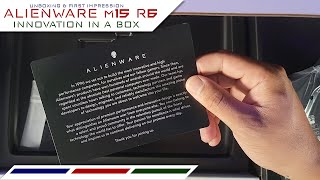 Alienware M15 R6  UNBOXING  FIRST IMPRESSION  REMOVE RAM STORAGE [upl. by Aidnac]