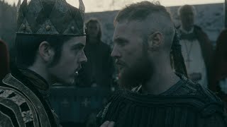 Alfred to Ubbe quotI trust youquot Bluray deleted scene season 5B Vikings [upl. by Rausch]