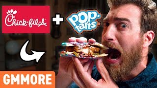 ChickFilA PopTart Sandwich Taste Test [upl. by Hendricks]