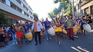 Comparsa Candonga Africana Desfile de Llamadas por el Día Nacional del Candombe 02122023 [upl. by Joris]