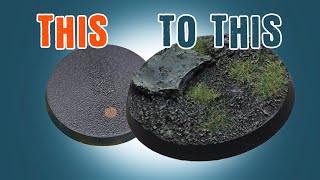 IMPROVE Your Miniature Bases  Easy Warhammer Bases for Beginners [upl. by Normandy]