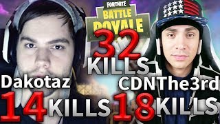 CDNThe3rd amp Dakotaz 32 Kills LEGENDARY Game 19 Fortnite Highlights [upl. by Osugi]