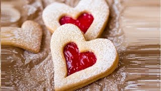 Biscotti a forma di cuore per San Valentino ricetta semplice [upl. by Llenrag]