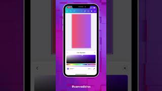 Fondo degradado con Canva GRATIS fácil y rápido fyp [upl. by Pearle]