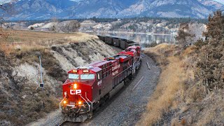 2 CP Coal trains North and South in Invermere on the Windermere subdivision [upl. by Ally548]