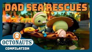 Octonauts  👨 Daring Dad Rescues ⛑️  3 Hours Full Episodes Marathon  Fathers Day [upl. by Nicolea835]