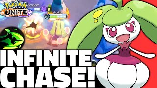 Pokémon Unite Tsareena Build NOONE Can Escape From Trop Kick Master Gameplay amp Held Items [upl. by Ettezus935]