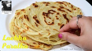 Lachha Paratha  লাচ্ছা পরোটা বানানোর সহজ পদ্ধতি  Multi Layered  Lachha Paratha Recipe In Bengali [upl. by Premer53]