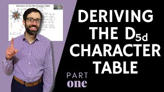 Deriving the D5d Character Table Part 1 out of 4 [upl. by Anid]