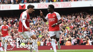 Arsenal v Everton preview Premier League Matchweek 38  Pro Soccer Talk  NBC Sports [upl. by Ecnarrot]