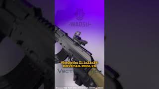 Victoptics Z1 1x23x34 DOVETAIL RDSL20 vectoroptics reddotsight airsoft unboxing tactical [upl. by Leryt]