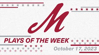 Muhlenberg College Plays of the Week October 17 2023 [upl. by Del]