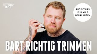 Bart richtig trimmen und Konturen rasieren – Brooklyn Blade Tutorial [upl. by Coplin]