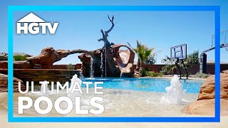 The MOST EPIC Pools In Family Homes  Ultimate Pools  HGTV [upl. by Neenej]