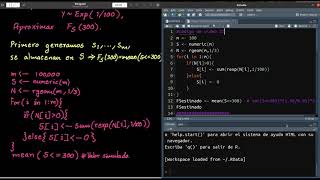 2264 Aproximación usando R con simulación Monte Carlo a la distribución del modelo colectivo 221 [upl. by Janie893]