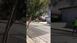 San Luis Obispo house fire [upl. by Jc]