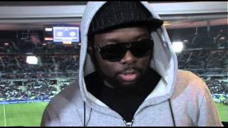 Maitre Gims nous a fait lamitié de passer dans la loge stadedefrance [upl. by Cordalia]