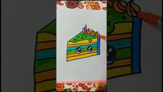 simple kids drawing easy for beginners easy and simple drawing ideasketching and coloring drawing [upl. by Sunev]