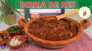 Birria de Res Estilo Jalisco  Receta Como hacer Birria [upl. by Tirb404]