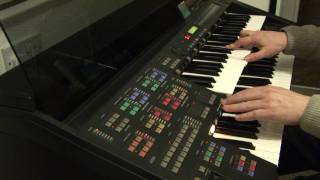 Yamaha Electone Organ HS8 Short Demo [upl. by Holtorf213]