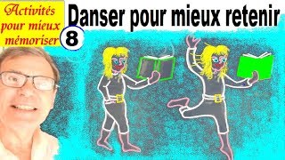 Comment mieux retenir ses cours rapidement avec la danse  8 [upl. by Lybis]