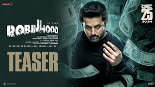 Robinhood Official Teaser  Nithiin  Sreeleela  Venky Kudumula  GV Prakash  Mythri Movie Makers [upl. by Wardle]