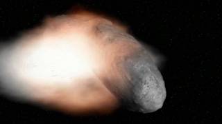 DigitalSpace Full animation of NEO asteroid GT deflection for B612 Foundation 2008 [upl. by Enedan]