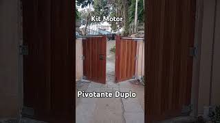 Instalação e Configuração de Kit Motor Elétrico Pivotante Duplo PECCININ [upl. by Comstock]