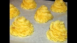 DUCHESS POTATOES  Easy Recipe [upl. by Conroy]